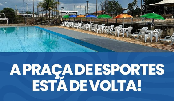 Atenção. A Praça de Esportes está de volta