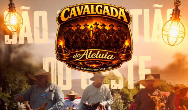 Vem aí a Cavalgada de Aleluia em São Sebastião do Oeste