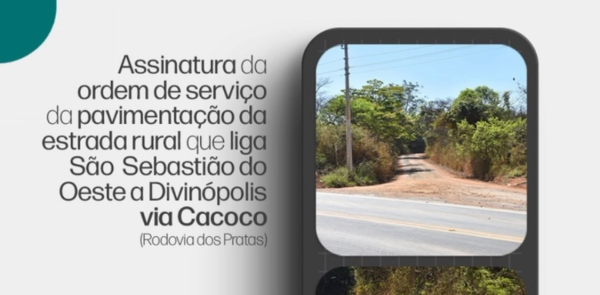 Início da Maio Obra Pública de São Sebastião do Oeste