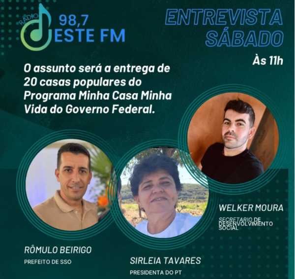 Entrega das Casas Populares em São Sebastião do Oeste