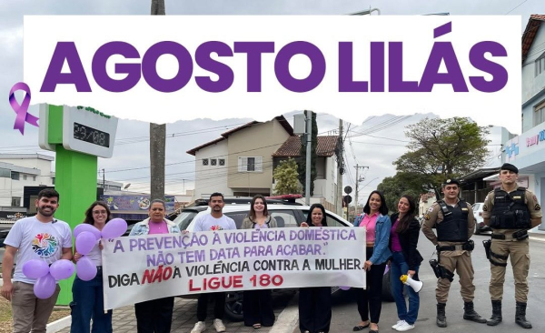 Encerramos o Agosto Lilás em São Sebastião do Oeste