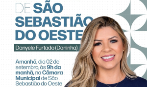 Posse da Primeira Prefeita de São Sebastião do Oeste