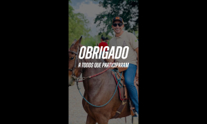 A Cavalgada de Aleluia em São Sebastião do Oeste foi um verdadeiro marco