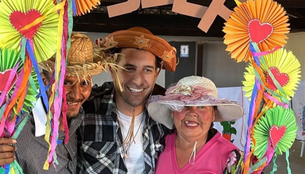 Hoje foi dia de festa na rede municipal de saúde.