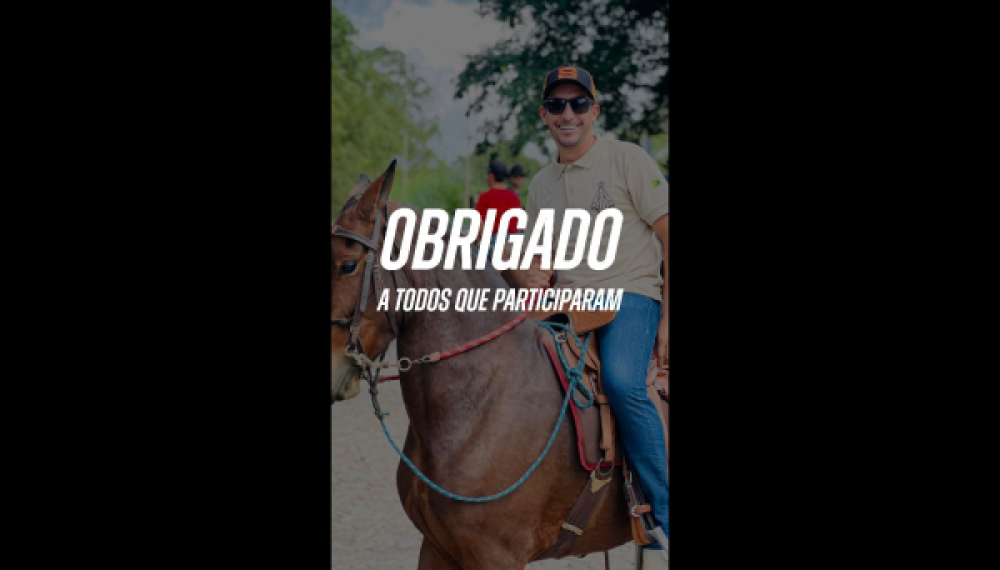 A Cavalgada de Aleluia em São Sebastião do Oeste foi um verdadeiro marco